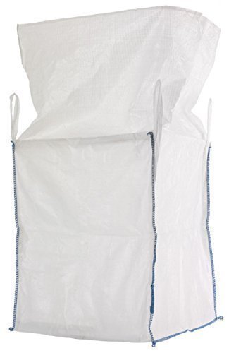 Big Bag 90x90x110 cm mit 4 Schlaufen und Einfüllschürze, 5000 KG Bruchlast DIN EN ISO 21898