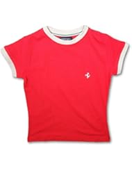 Ferrari F1 damas algodón superior camiseta, mujer, rojo, mediano