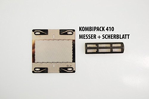 Preisvergleich Produktbild Kombipack Messer und Scherblatt 410 für Braun Micron L 5410