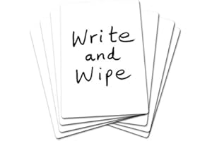 ARTHONOR SG Education Plain A430 Write and Wipe Plain Board, A4 Size, Pack of 30