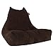 Produktbild Lounge Pug, Riesen Sitzsack Lounge Sessel, Pom-Pom Schoko