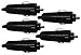 Produktbild Aerzetix C4542 x 5 Steckdose Stecker Anschluss KFZ 6 V/12 V/24 V, Set von 5
