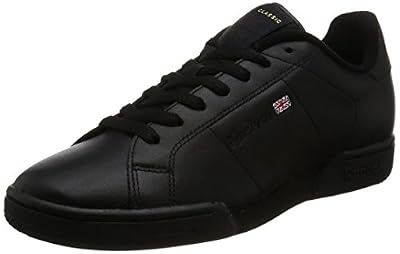 Reebok NPC II, Chaussures de Skateboard Garçon, Noir (Black), 36 EU