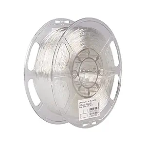 Anself TPU Filament 1.75mm 1kg (2.2lb) Spool 3D Printer Consumables Natural Semi-Transparent Material Refills