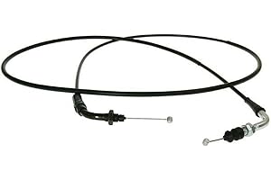 2EXTREME 200cm Gaszug kompatibel für Nova Motors Retro Star 50, REX RS 450, City Star 50 4T, Kymco DJ 50 S, Agility 50 RS 4T, Flex Tech Retro Firenze 50, AGM GMX 450, Tech Venus II 50