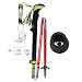 Produktbild Yoome Folding zusammenklappbare Wandern / Walking / Trekkingstöcke High Carbon Fiber 5-Sektionen Expert Trekking Pole mit EVA-Griff verstellbar, Ultraleicht, Mehrzweck, perfekt für Wandern Klettern Wandern Schneeschuhwandern