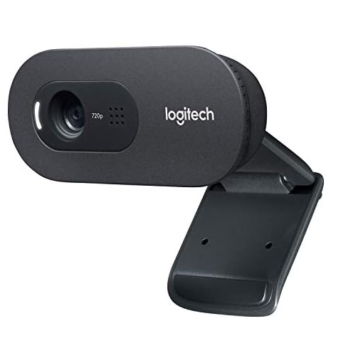 Logitech C270 HD Webcam, HD 720p/30fps, Widescreen HD Video Calling, HD Light Correction, Noise-Reducing Mic, for Skype, FaceTime, Hangouts, WebEx, PC/Mac/Laptop/MacBook/Tablet - Black - Image 7