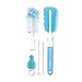 Produktbild Baby Ono Bürstenset zur Reinigung von Babyflaschen und Nuckeln, Blau