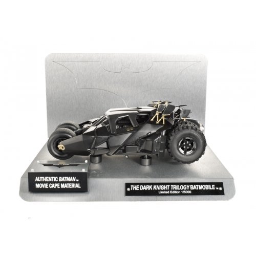 Hotwheels Elite 1:18 Batmobile Tumbler with Batman Cape Swatch Die Cast Model