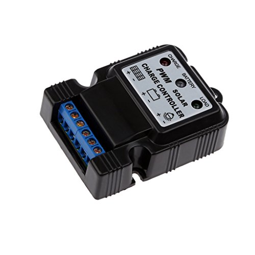 6V 12V 10A Solar Laderegler Solarpaneel mit Selbstschalter Batterieregler - 9