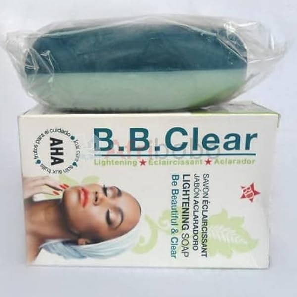 SAVON BB Clear Aufhellende Seife – 190 G, Mit Fruchtsäuren Und Vitamin C Für Einen Strahlenden Teint