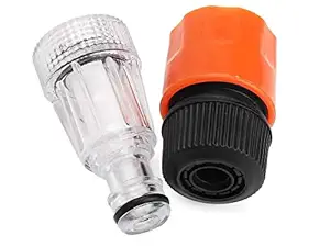 REAL LIFE SOLUTION Quick Connector and Water Filter Pressure Washer Accessory Suitable for Black & Decker, Bosch