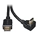 Produktbild Tripp Lite High Speed HDMI-Kabel mit 1 rechts Winkel Stecker, digital Video mit Audio (M/M), funkybuys. – HDMI Kabel (Digital Video mit Audio (M/M), funkybuys., HDMI, HDMI, männlich, männlich, Gold, Schwarz)