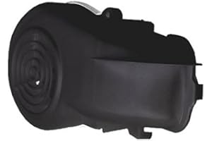 one by Camamoto - Tapa para ventilador de plástico, color negro, compatible con yamaha/mbk (motor horizontal)