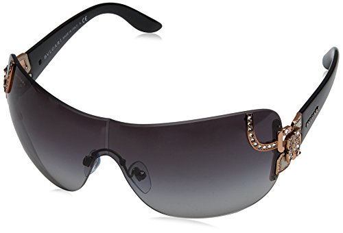 BULGARI Women's 0BV6079B 376/8G 0 Sunglasses, Pink Gold/Greygradient, 0