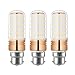 Price comparison product image Ahevo 15W B22 LED Corn Bulbs, 100-120W Incandescent Bulbs Equivalent, Warm White, 1500Lm, Non-Dimmable (3000K,3 Pack)