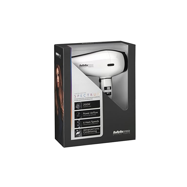 Babyliss Pro White Pearl Limited Edition Spectrum Dryer