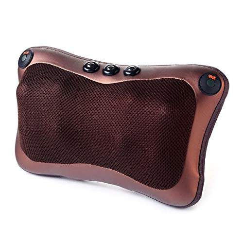 Preisvergleich Produktbild 8 köpfe komfortable magnetfeldtherapie elektronische nackenmassagegerät schulter zurück taille massage kissen kissen beste geschenk