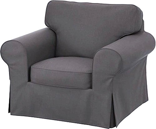 Easyfit El Pesado Algodón Ektorp sillón Funda de Recambio es Fabricada a Medida para Ektorp sillón Funda, un Asiento Funda para sofá de Repuesto