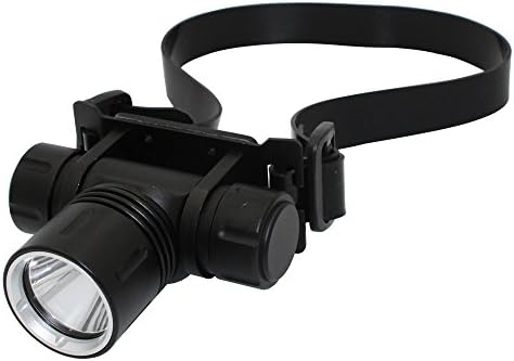 Professional Diving Flashlight, KC Fire Submarine Light Waterproof Torch with Super Bright 1000 Lumens XM-L2 LED for Scuba Under Water Sports