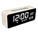 Produktbild Cikuso Fm Radiowecker Mit 8 Zoll Dimmbar Grosse Led, USB Ladegeraet Anschluss, Wiederaufladbare Batterie Backup, Temperatur Digitalanzeige, Schlafzimmer Drahtlos Lautsprecher