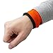 Produktbild Oramics Multifunktions-Armband mit Reissverschluss Geldbeutel Schlüssel Tasche - ideal für Sport - Joggen - Wintersport - Radsport etc (Orange, L)