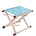 Produktbild DENZIhx Verdickt Camping klappstuhl Angelstuhl Zusammenklappbar Hocker-F H32cm(1inch)