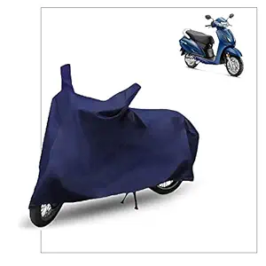 Fabtec Scooty/Scooter Cover for Honda Activa 5G (Blue)