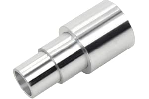 QZATACAEN Adaptador de cojinete del eje de la muela abrasiva Espesor de 1 '' (Adaptador de lijado 3: Id 1/2 '' -Od 5/8 '', Id 5/8 '' -Od 3/4 '', Id 3/4 '' -Od 1 ``) Adaptadores de muela abrasiva de banco 3PCS