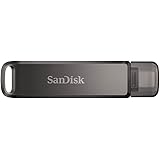 SanDisk iXpand Flash Drive Luxe 128GB 2-in-1 Lightning & USB Type-C connectors for your iPhone and iPad