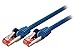 Produktbild Valueline vlcp85221l15 1.5 m CAT6 S/FTP (STP) blau Netzwerk-Kabel – Netzwerk-Kabel (RJ-45, RJ-45, männlich/männlich, Gold, 10/100/1000Base-T (x), CAT6)