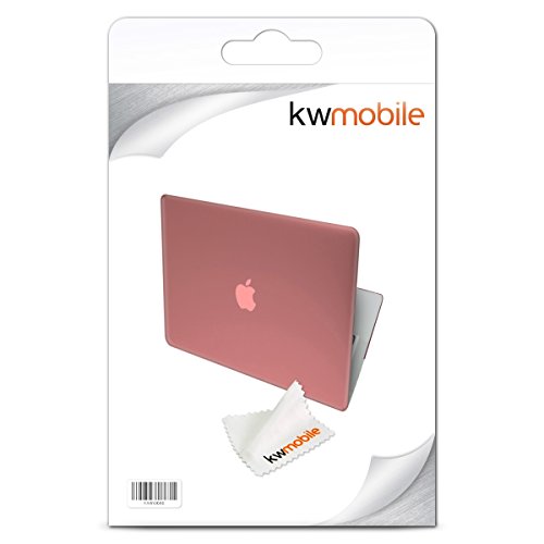 kwmobile Hardcase Laptop Hülle für Apple MacBook Pro 13″ (ohne Retina) – Pink dünne gummierte Schutzhülle Cover Case Tasche - 6