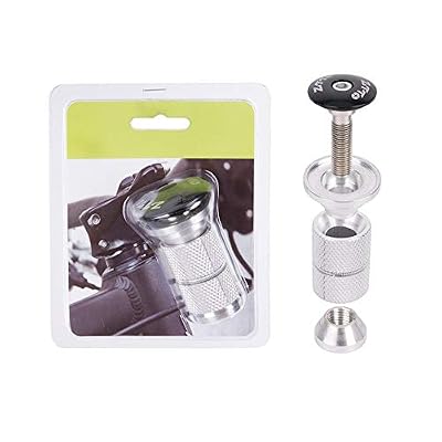 Peanutaor en Alliage d'aluminium Durable vélo Fourche Steerer Headset expandeur Plug Compression compresseur ajusteur Bouchon supérieur Bouchon pour vélo