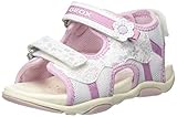  Geox Baby Mädchen B Agasim Girl a Sandalen, Weiß (White/Pink C0406), 23 EU
