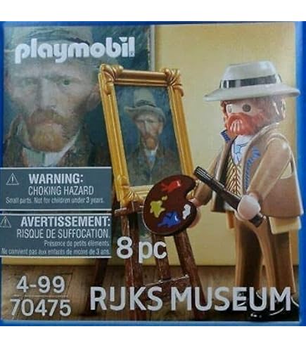 PLAYMOBIL 70687 Van Gogh - La Camera Da Letto - Set Giocattolo Da Collezione, 4-100 Anni