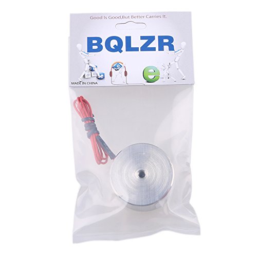 BQLZR Metall 55LB 25kg Elektrohubmagnet Halten Elektromagnet 12V DC 250N - 7