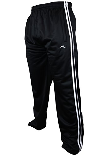 Urban HeritageMens 2 Stripe Tracksuit Bottoms
