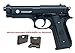 Produktbild KOSxBO Set: Taurus PT92 mit BAX System Softair Pistole mit Metal Slide - Stärke 0,5 Joule inklusive Waffenkoffer und Premium BBS