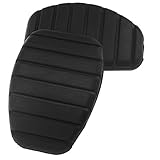 Tamaño: 7,5 x 5 cm. ENET 7700416724-2 Tapas de Goma para Pedal de Freno de Color Negro