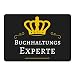 Produktbild Mousepad Buchhaltungs Experte schwarz