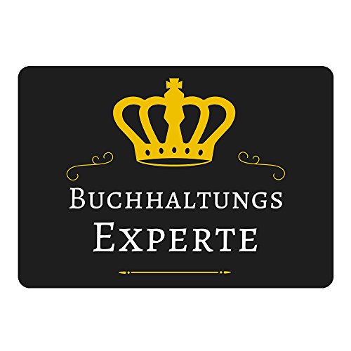 Preisvergleich Produktbild Mousepad Buchhaltungs Experte schwarz