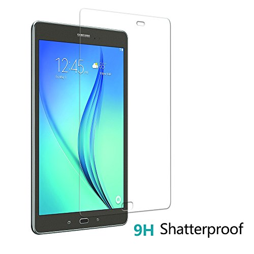 Coolreall Ultra-klar Panzerglas Schutzfolie für Samsung Galaxy Tab A 9.7 Zoll (0,33mm) - 2