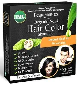 IMC Noni Hair Colour Shampoo-Pack of 3