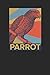 Produktbild Retro Parrot: Graph Paper Journal (6" X 9" - 120 Pages/ 5 Squares per inch) - Animal Lover And Parrot Fans