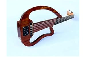 SALA MUZIK Arabisches elektrisches Silent Oud Ud Saiteninstrument AOS-101G-A