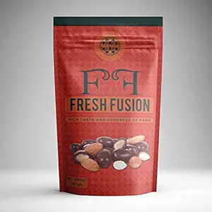 TriCous Chocolates Premium Milk Chocolate Coated Roasted Almonds - Fresh Fusion - 200 GMS