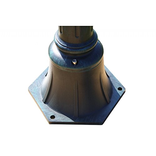 vidaXL Neu Aluguß Kandelaber Garten Laterne Aussenleuchte Gartenleuchte Wegleuchte - 5