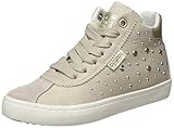  Geox J Kilwi Girl B, Zapatillas Altas para Niñas, (Lt Beige C5014), 29 EU