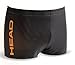 Produktbild Head Herren Badehose Double Power Drag Short Schwarz Und Orange - Schwarz/Orange, XXL