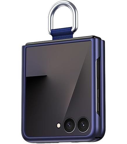 BENTOBEN Handyhülle Für Samsung Galaxy Z Flip 6 – Stoßfest, Mit Ring, Rosa-rot